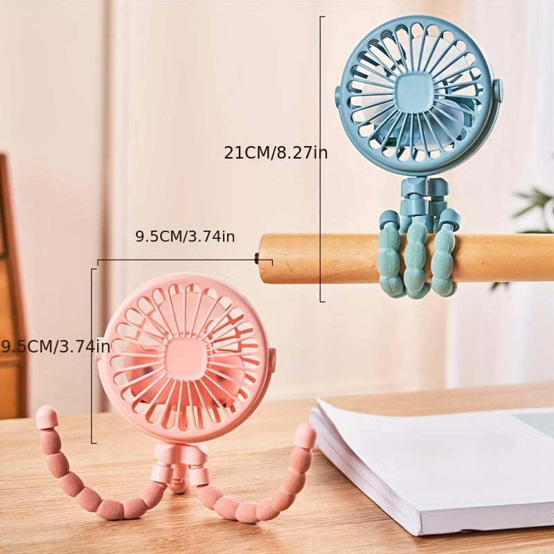 Baby stroller fan