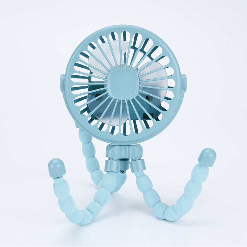 Baby stroller fan