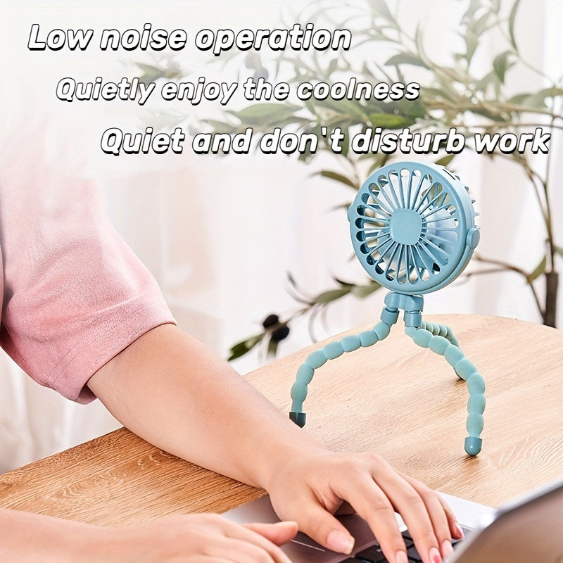 Baby stroller fan