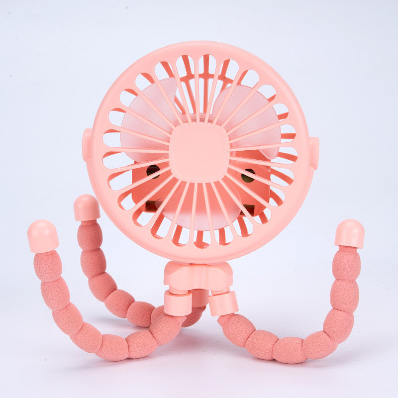 Baby stroller fan