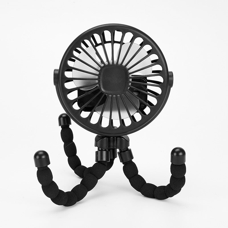 Baby stroller fan
